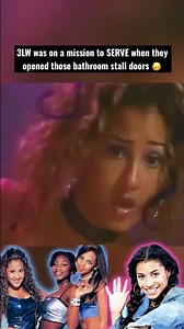 3LW giving us everything when they performed as Blue Mascara on Taina #3lw #taina