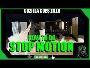 How to do Godzilla stop motion (basic)