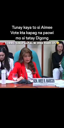 Aimee Marcos sinupalpal si Torre��Ano na Torre | Tech Alvaa Rez