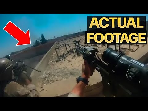 DELTA Raid On Terrorist Compound (*ACTUAL FOOTAGE*) Delta Force Combat Footage - Army Ranger Footage