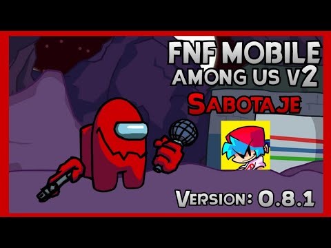 FNF MOBILE // AMONG US V2 // Sabotaje // #fnf #fnfmobile