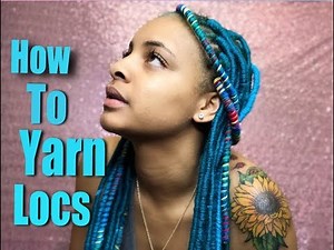 HOW TO: Yarn Locs on short hair