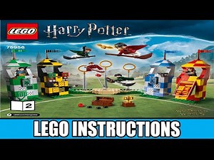 LEGO Instructions - Harry Potter - 75956 - Quidditch Match - Philosopher's Stone (Book 2)