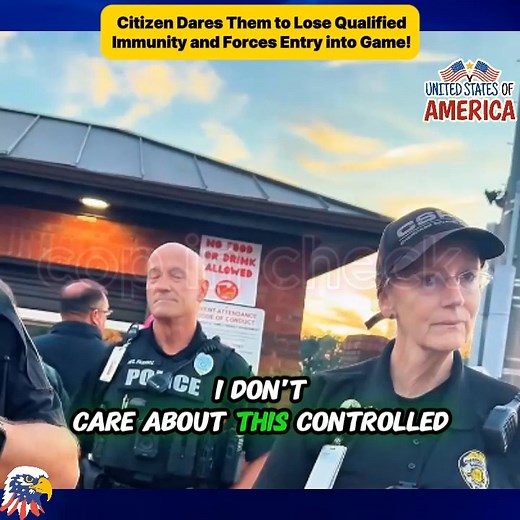32K views · 468 reactions | Citizen Dares Them to Lose Qualified Immunity and Forces Entry into Game! | Malkom Afrox | Facebook