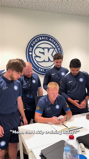 Coaches Having Fun Before the Session Starts