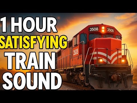 🚆 1 Hour Relaxing Train Sound – Deep Sleep & Calm Ambience 😌