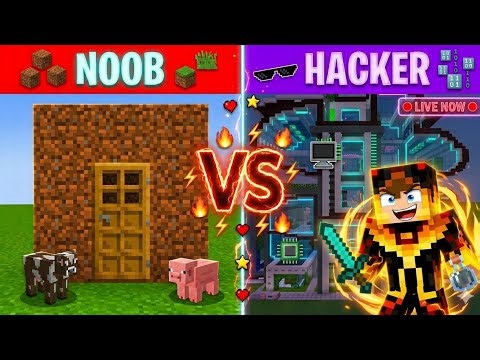 NOOB vs HACKER: Build Competition with Subscribers! 🔥 (LIVE)Can You Beat a Hacker? 🏆 Minecraft Build