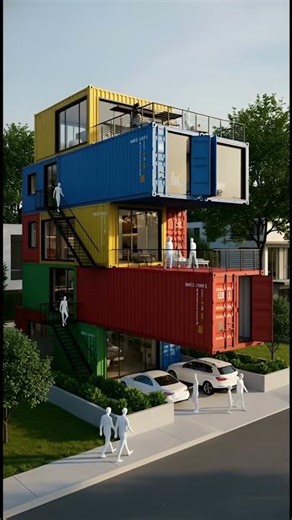 Container Architecture | #ContainerArchitecture #ContainerHomes #EcoArchitecture
