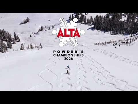 Alta Ski Area Powder 8 Championships 🏆