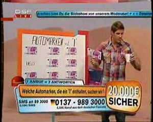 dsf Sportquiz - Verarschung