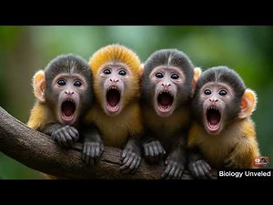 "🐵💥🐍Baby Monkey in Danger! A Python's Attack—Can It Escape?"