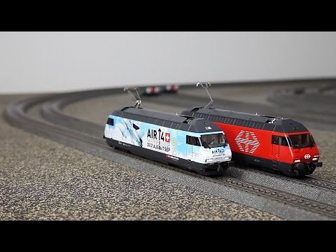 Re 460 Roco Sound vs. HAG Sound bzw. ZIMO vs. ESU