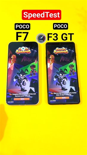 POCO F7 vs F3 GT SpeedTest 🔥🔥🔥 #pocof7