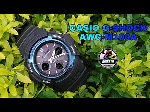 ( Review & Setting ) Casio G-Shock AWG-M100A Multiband 6 Tough Solar