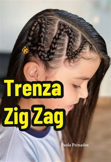 Trenza en Zig Zag: Aprende a Hacer Este Peinado