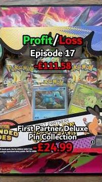 Pokemon Pack Opening 🔥 First Partner Pin Collection Profit or Loss? 👀 (Episode 17) #pokemontcg