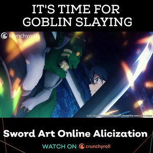 119K views · 1.9K reactions | There's a lot of goblin slaying going on this season!! | Crunchyroll | Facebook
