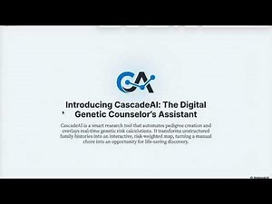 CascadeAI - Intelligent Genetic Pedigree & Risk Mapper