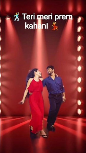Master Teri Meri Dance Moves Like a Pro! #bollywood #love #dance #trending #viral