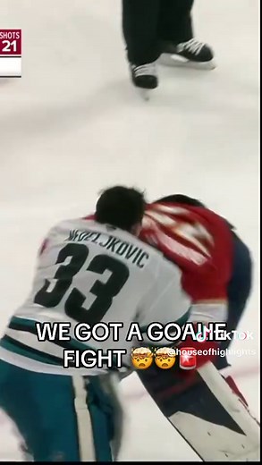 THIS IS ELECTRIC OMG 🤯😭 #nhl #hockey #goalie #panthers #sharks | patrick roy vs osgood