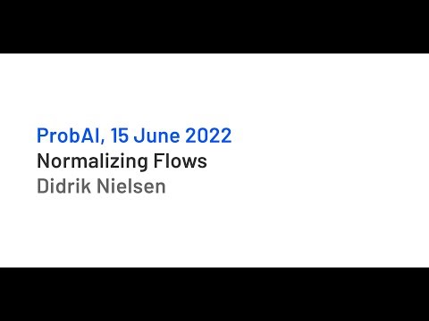 "Normalizing Flows" by Didrik Nielsen