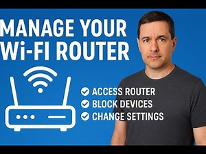 Manage Any WiFi Router Without Apps | Block Devices, View Users & More!
