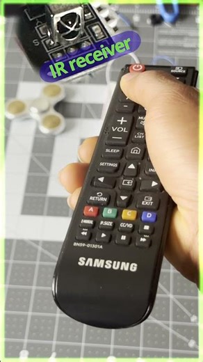 Control LED with TV remote using arduino and IR receiver #electricalengineering #arduino