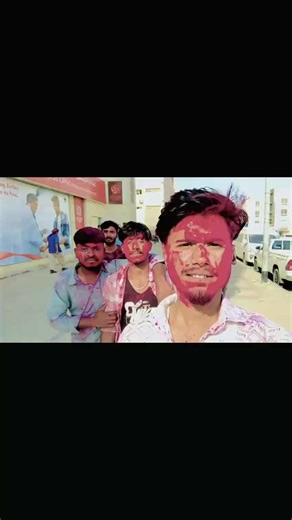 ‏#Holi_ho😅#Happy_holi2026🎊🥳🥂 #holi_harmony