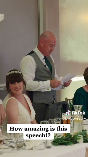 Heartwarming Father of the Bride Speech at UK Wedding