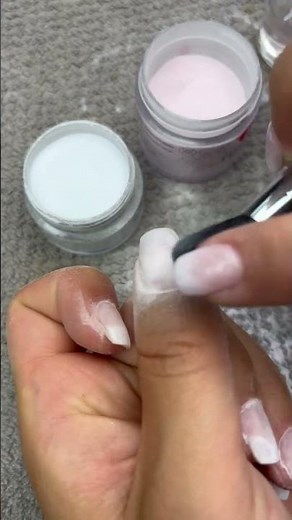 French Ombre Nails with Dip Powder | Easy Nail Inspo | Baby Boomer Nails