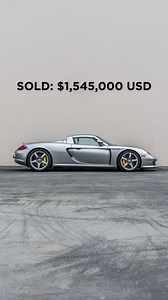 173K views · 1.6K reactions | SOLD: $1,545,000 USD! This 2005 Porsche Carrera GT, a pinnacle of V10 performance and timeless design, crossed the block at RM Sotheby’s Miami. An icon secured! #RMMiami #RMSothebys #ModaMiami #Porsche #Carrera | RM Sotheby's | Facebook