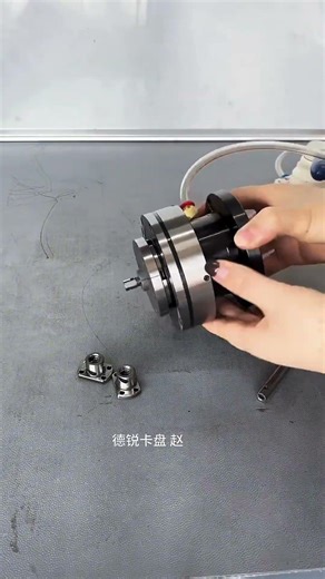 External cylindrical grinding machine precision diaphragm chuck internal support grinding fixture