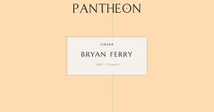 Bryan Ferry Biography | Pantheon