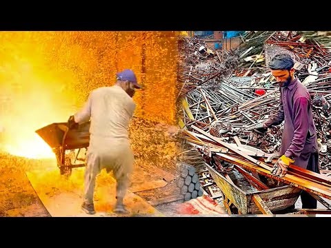 Top 10 Dangerous & Amazing Factory Recycling Processes Videos Step By Step!⚠️