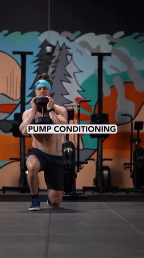 Functional Bodybuilding | Give this Pump Condition workout a go: ⠀⠀⠀⠀⠀⠀⠀⠀⠀ 3-5 Sets: 10/side DB Golbet Tall Kneeling to Stand 10 Burpees 10/side Goblet Cossack Squat... | Instagram