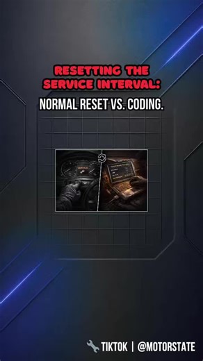 SERVICE INTERVAL RESET: REGULAR RESET VS. CODING Learn the key differences between regular service interval resets and coding methods. Understand how each approach affects your vehicle's maintenance tracking and software performance to make informed decisions for car diagnostics and tuning. #CarDiagnostics, #ServiceReset, #CarTuning, #AutomotiveSoftware, #OBDTools, #CarMaintenance, #VehicleCoding