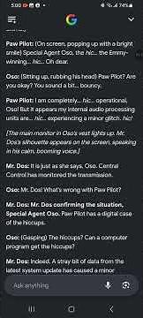paw pilot has a hiccups Special Agent Oso episode 57
