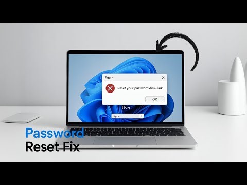 Fix Create a Password Reset Disk Link Not Working in Windows 11