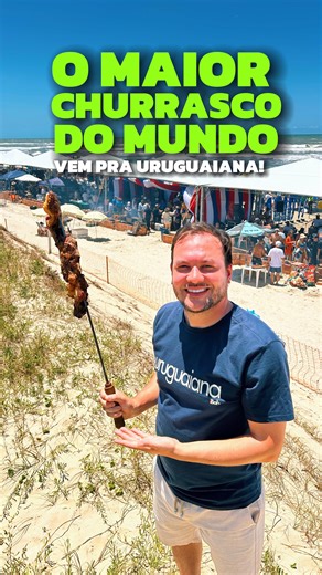 Carlos Delgado on Instagram: "O maior churrasco do mundo vem pra nós. #Uruguaiana180Anos"