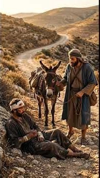 THE GOOD SAMARITAN. GoodSamaritan #Luke10 #JesusParables #BibleStories #LoveYourNeighbor