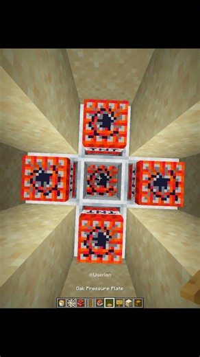 Minecraft Crazy Desert Chest Trap #minecraft #shorts