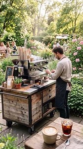 Cozy garden coffee vibes ☕️🌿 | 🎵 Blur Love #lovesong