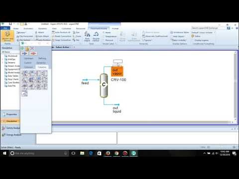 hysys part 1 conversion reactor tutorial