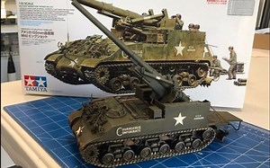 //Agent-48搬运教程// M40 155mm 自走炮【1/35】（品牌：田宫Tamiya）