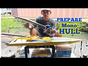Install ZENOAH engine 30cc RC Boat | Tanjung Sarai (Kota Bangun)