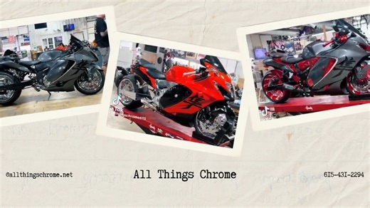 Gen 3 Suzuki Hayabusa full custom builds - All Things Chrome 615-431-2294! | All Things Chrome