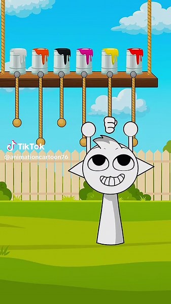 POV: Sprunki IQ Challenge | Pull the string and choose the right color! | Incredibox Sprunki #animation #cartoon #fyp #viral #foryoupage