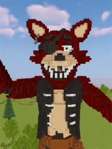 Foxy FNAF Movie Timelapse Build
