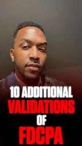 10 Additional Validation of FDCPA #shorts