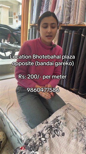 Affordable Bedsheet Fabric at Bhotebahal Plaza